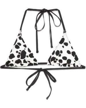 Frankie's Bikinis Top Bikini Paradise A Triangolo - Bianco