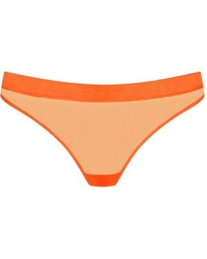 Maison Close Corps À Corps Neon Briefs - Orange