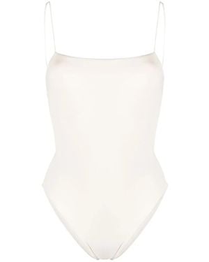 St. Agni Ziah Backless Swimsuit - White
