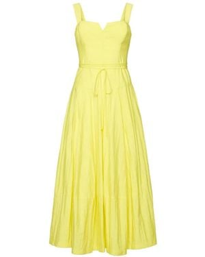 Cinq À Sept Jerome Flared Dress - Yellow