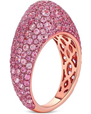 Graziela 18K Rose Bahia Sapphire Ring - Pink