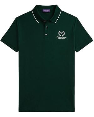 Ralph Lauren Embroidered-Detail Polo Shirt - Green