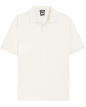BOSS Camiseta De Manga Corta - Blanco