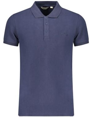 Ellesse Poloshirt Mit Logo-Stickerei - Blau