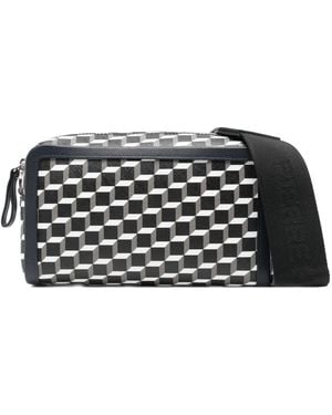 Pierre Hardy Clutch Mit Print - Schwarz