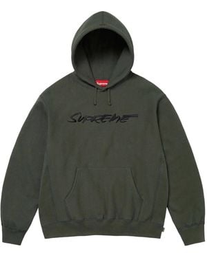 Supreme Futura Drawstrings Hoodie - Green