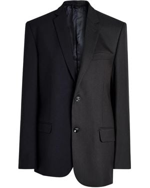 Better Single-Breasted Sliced Blazer - Black