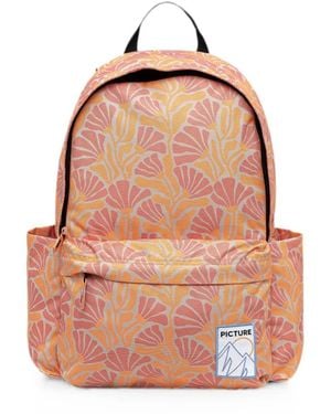 Picture Tampu 20 Floral-Print Backpack - Pink