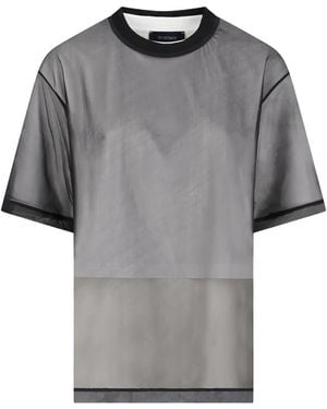 Sportmax Dottelia Short-Sleeve T-Shirt - Grey