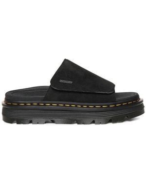 Dr. Martens Sandales Zebzag À Attache Scratch - Black