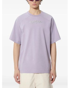A.A.Spectrum光谱 Camiseta con logo metalizado - Morado