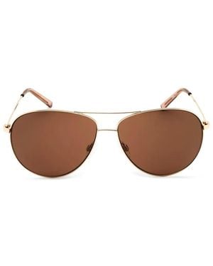 Draper James Pilot-Frame Sunglasses - Brown