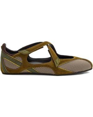 The Attico Ballerine Floor 01 - Marrone