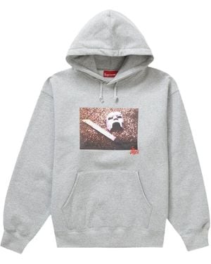 Supreme Mf Doom Hoodie - Gray
