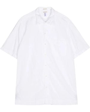 Massimo Alba Venic Cotton Shirt - White