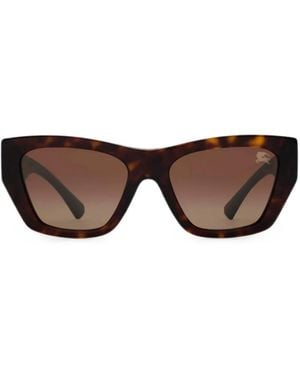Burberry Ekd Cat-Eye Sunglasses - Brown