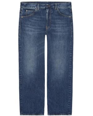 Fortela Jason bleach-wash jeans - Blau