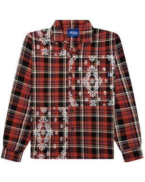 AWAKE NY Chemise À Carreaux - Red