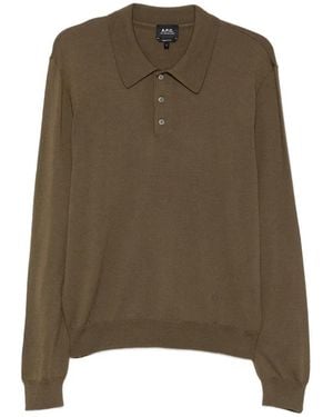 A.P.C. Riou Polo Shirt - Green