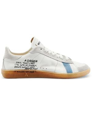 Patrizia Pepe Baskets Skin Stripe - White
