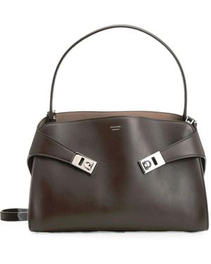 Ferragamo Hug Shoulder Bag - Black