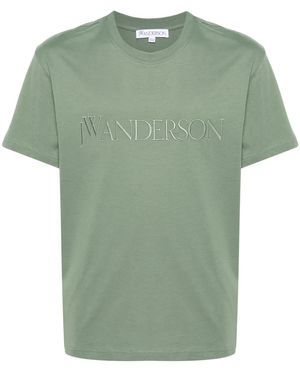 JW Anderson ロゴ Tシャツ - グリーン