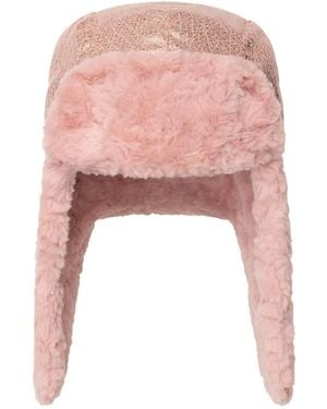 Unreal Fur Amelia Faux-Fur Hat - Pink