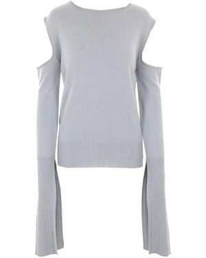 Rick Owens Porterville Trui Met Uitgesneden Details - Blauw