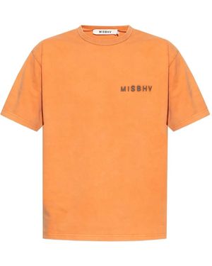 MISBHV ロゴ Tシャツ - オレンジ