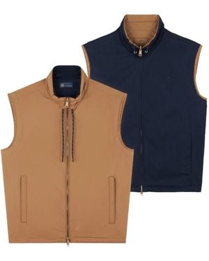 Paul & Shark Reversible Gilet - Blue