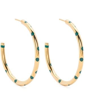 Aurelie Bidermann Positano Hoop Earrings - Metallizzato