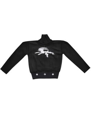 PROTOTYPES Felpa Con Zip - Nero