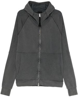 Thom Krom Hoodie À Fermeture Zippée - Gray