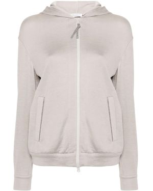 Brunello Cucinelli モニーレディテール パーカー - ナチュラル