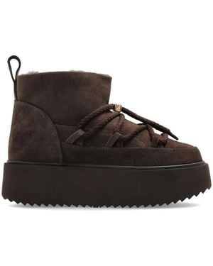Inuikii Classic Low Platform Snow Boots - Black