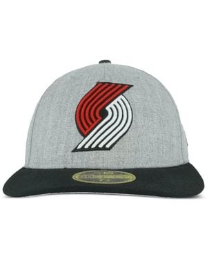 KTZ Casquette Ajustée 59Fifty Portland Trail Blazers - Gris