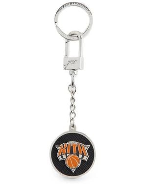 Kith Sleutelhanger Met Logoprint - Wit