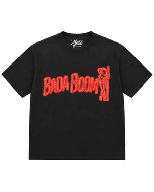 Melt Graphic-Print T-Shirt - Black