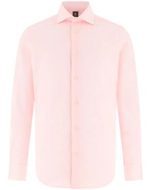 BOGGI Windsor-Collar Shirt - Pink