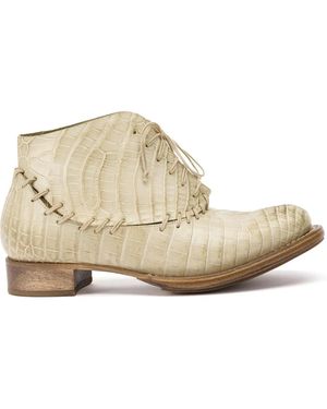 Cherevichkiotvichki Botines con diseño sobrehilado - Neutro