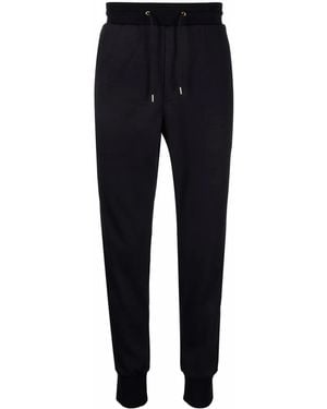 Paul Smith Side-Stripe Tapered Track Trousers - Blue