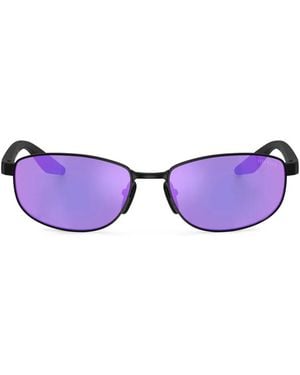Prada Linea Rossa Sonnenbrille Mit Geometrischen Gestell - Lila