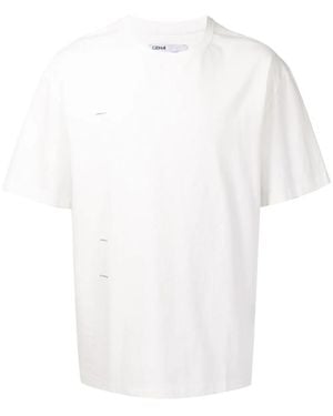 C2H4 T-Shirt Con Stampa - Bianco