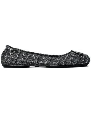 Tory Burch Minnie Travel Ballet - Black