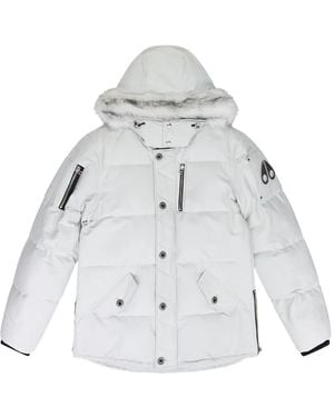 Moose Knuckles Original 3Q Puffer Jacket - White