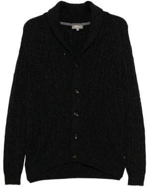 N.Peal Cashmere Garrick Cardigan - Black