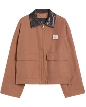 Weekend by Maxmara Patch-Detail Trenchcoat - Brown
