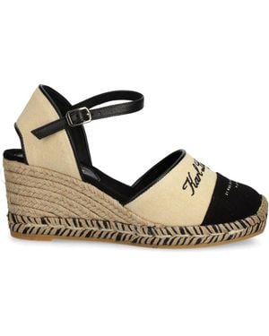 Karl Lagerfeld Kamini Espadrilles - Black