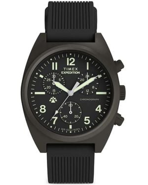 Timex Expedition Capstone Chronograph 41Mm Watch - Black