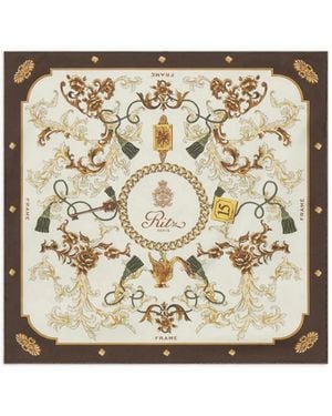 FRAME Pañuelo Estampado De X Ritz Paris - Metálico